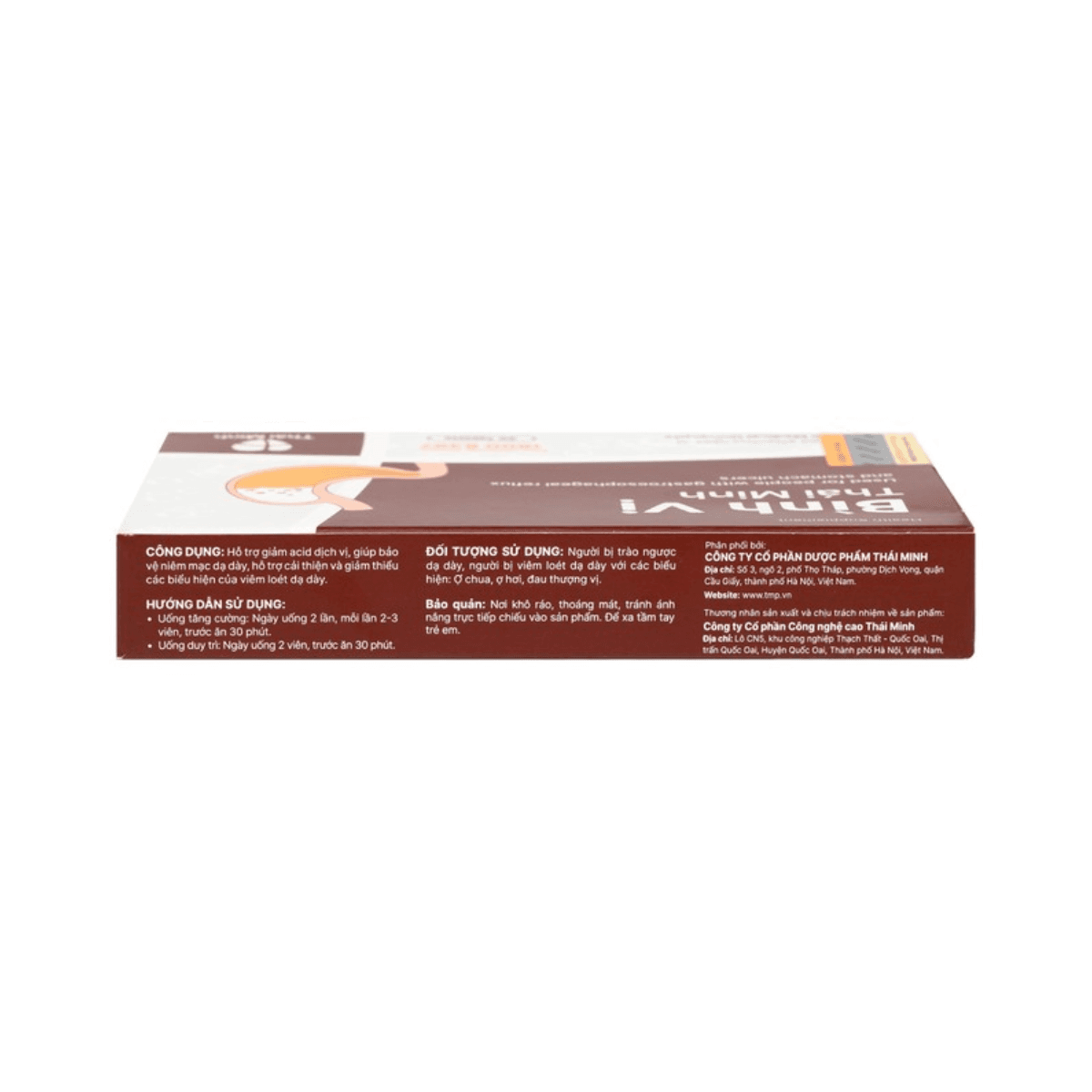 Viên Uống Bình Vị Thái Minh (2 vỉ x 10 viên)