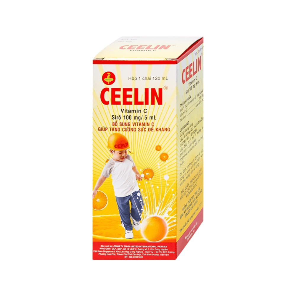 Siro Ceelin United (Chai 120ml)