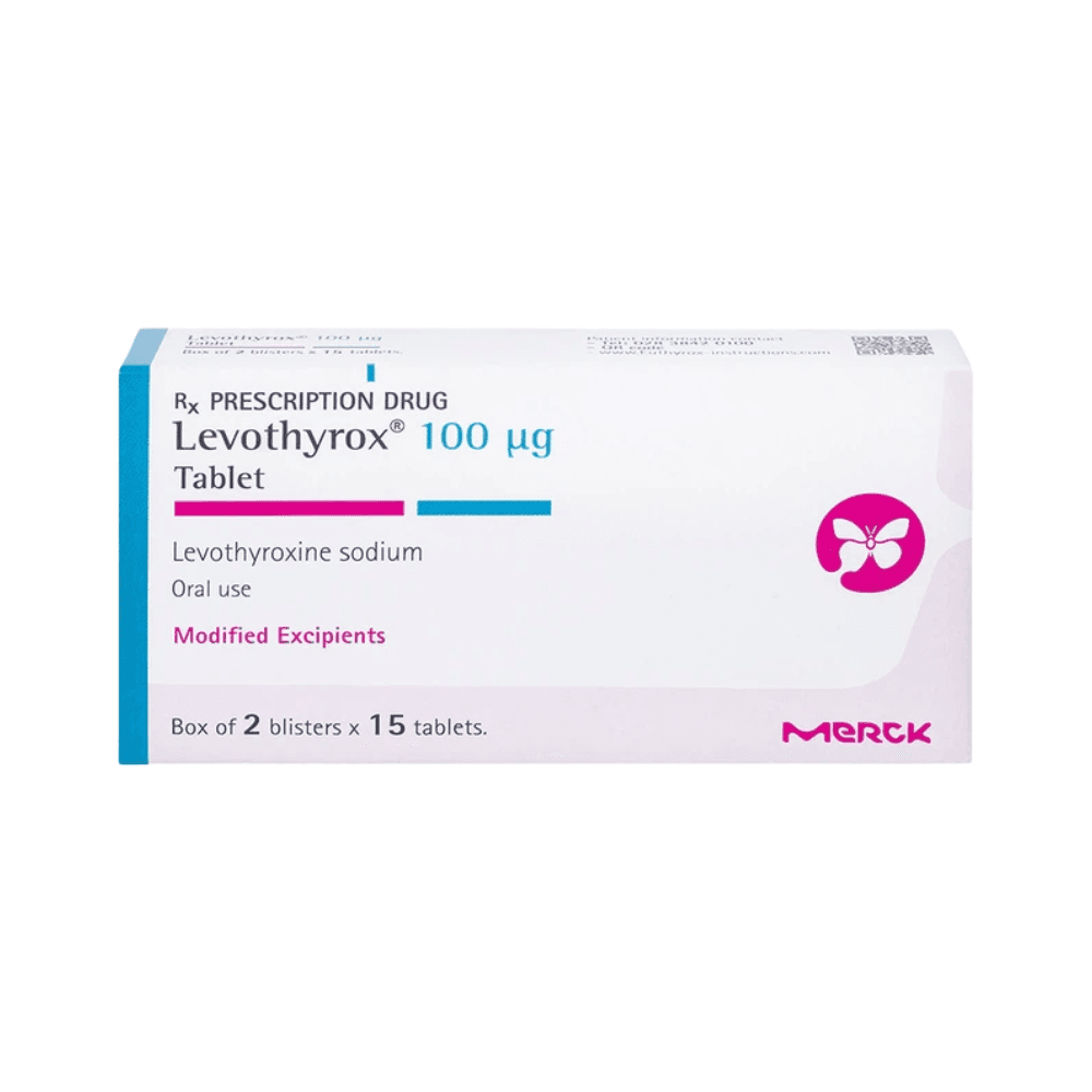 Levothyrox 100µg (Hộp 2 vỉ x 15 viên)