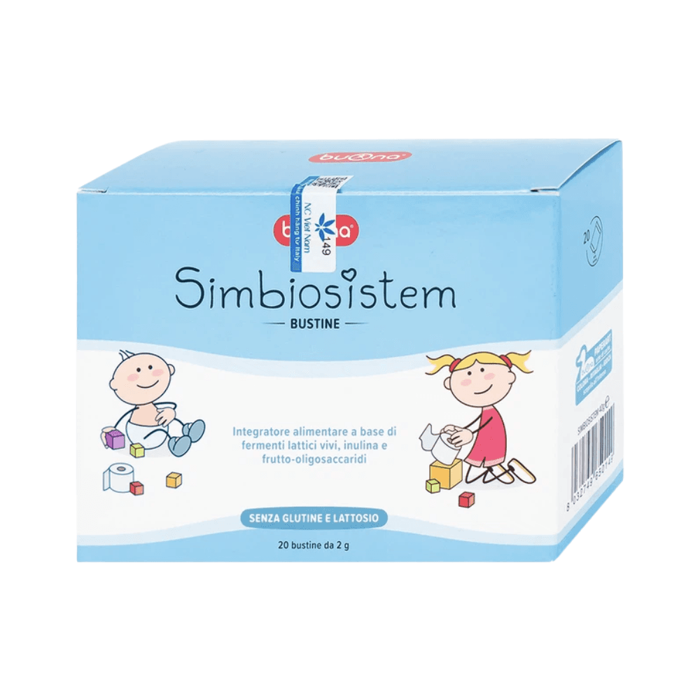 Thực phẩm bảo vệ sức khỏe Simbiosistem Bouna (Hộp 20 gói x 2g)