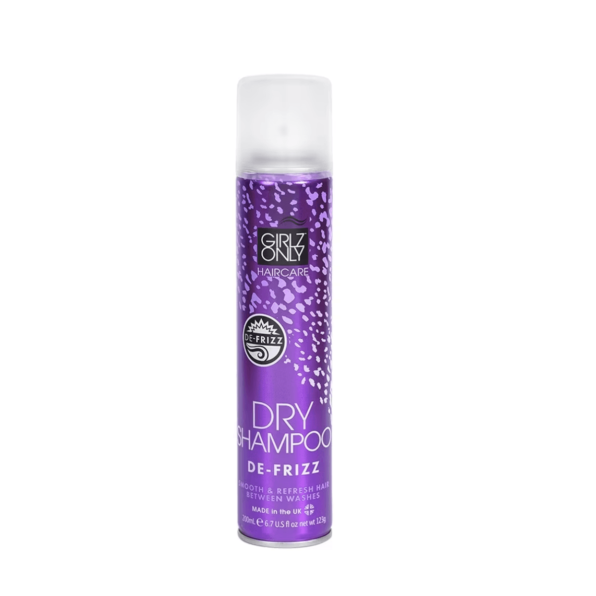 Dầu Gội Khô Girlz Only De-Frizz Dành Cho Tóc Bết Rối (Chai 200ml)