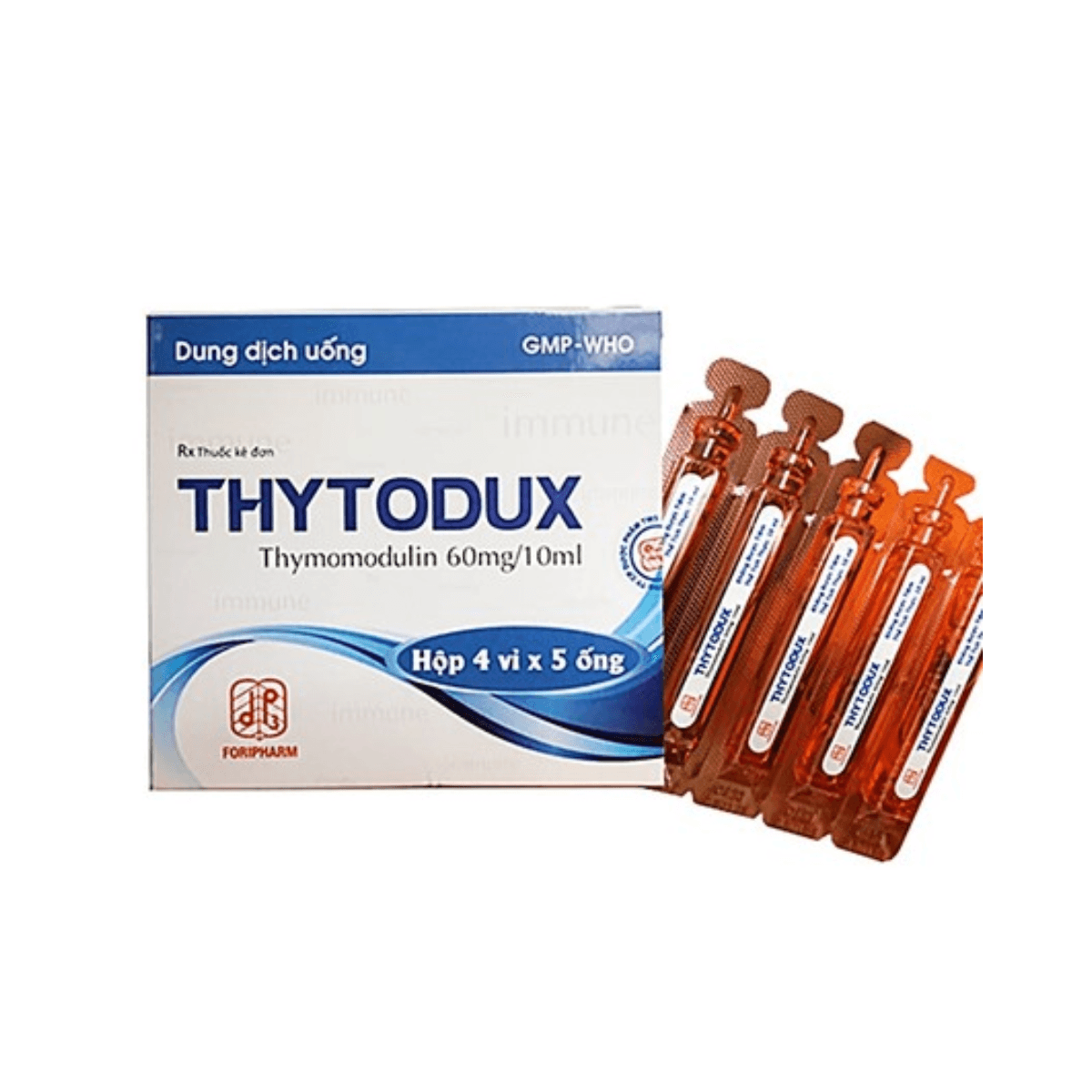 Dung Dịch Thytodux (4 vỉ x 5 ống)