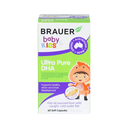 Viên nhai Brauer Baby & Kids Ultra Pure DHA (60 viên)