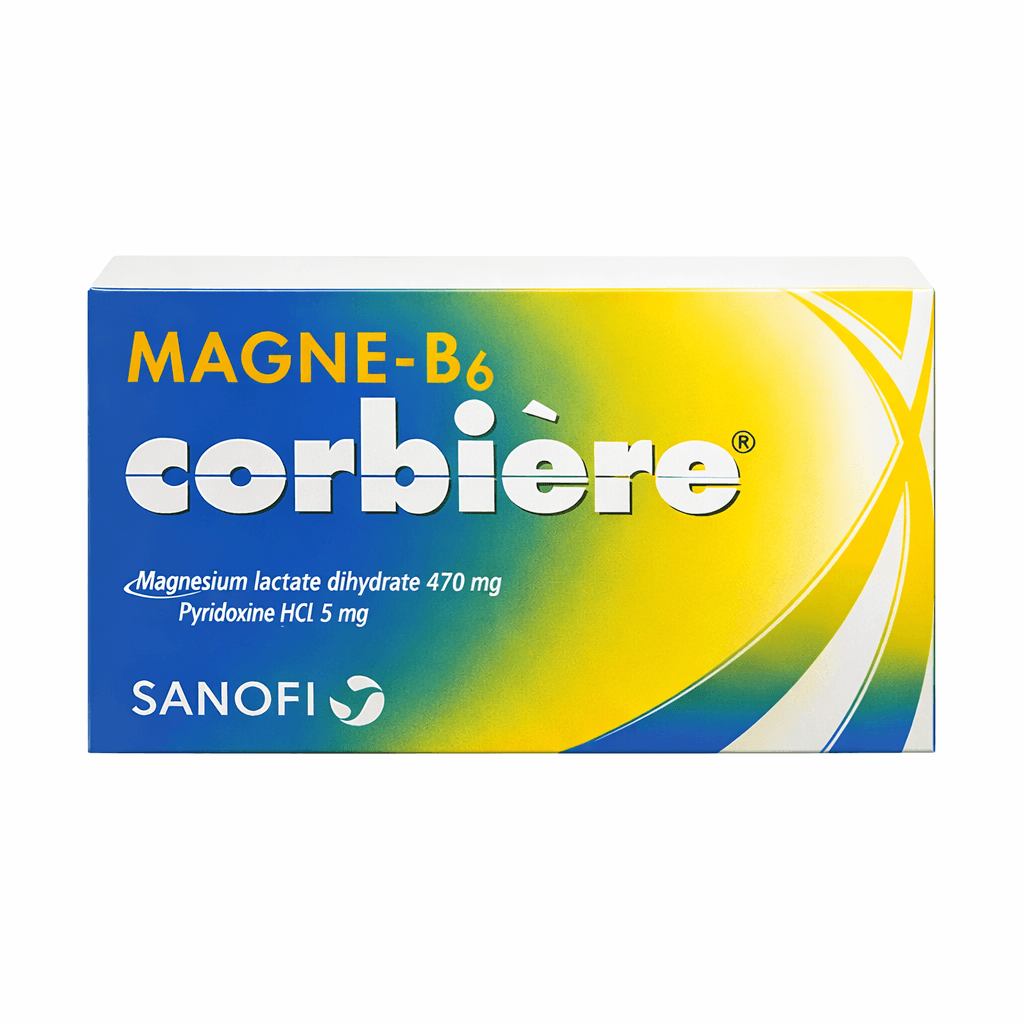 Magne-B6 Corbière Sanofi (Hộp 5 vỉ x 10 viên)