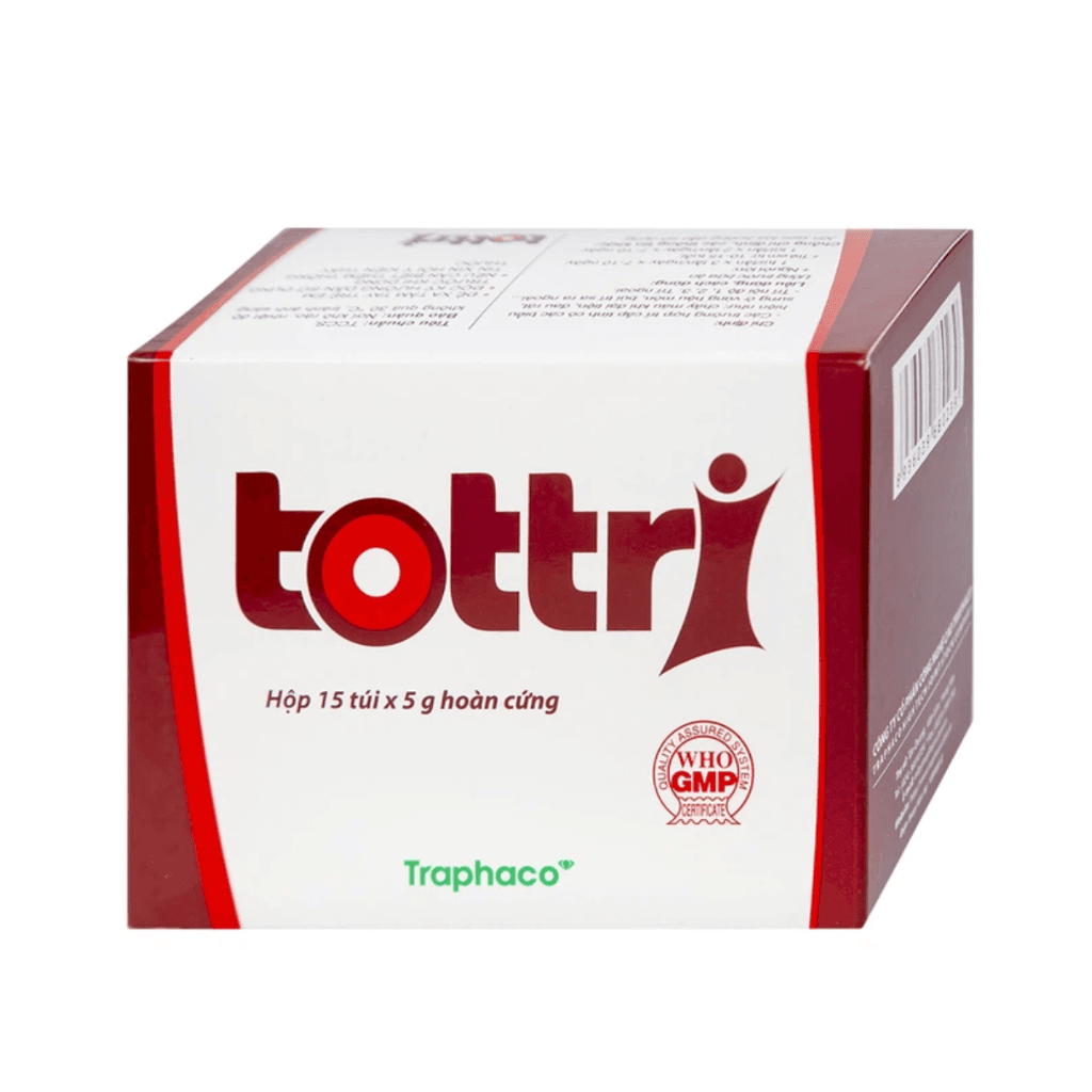 Tottri Traphaco (Hộp 15 túi x 5g)