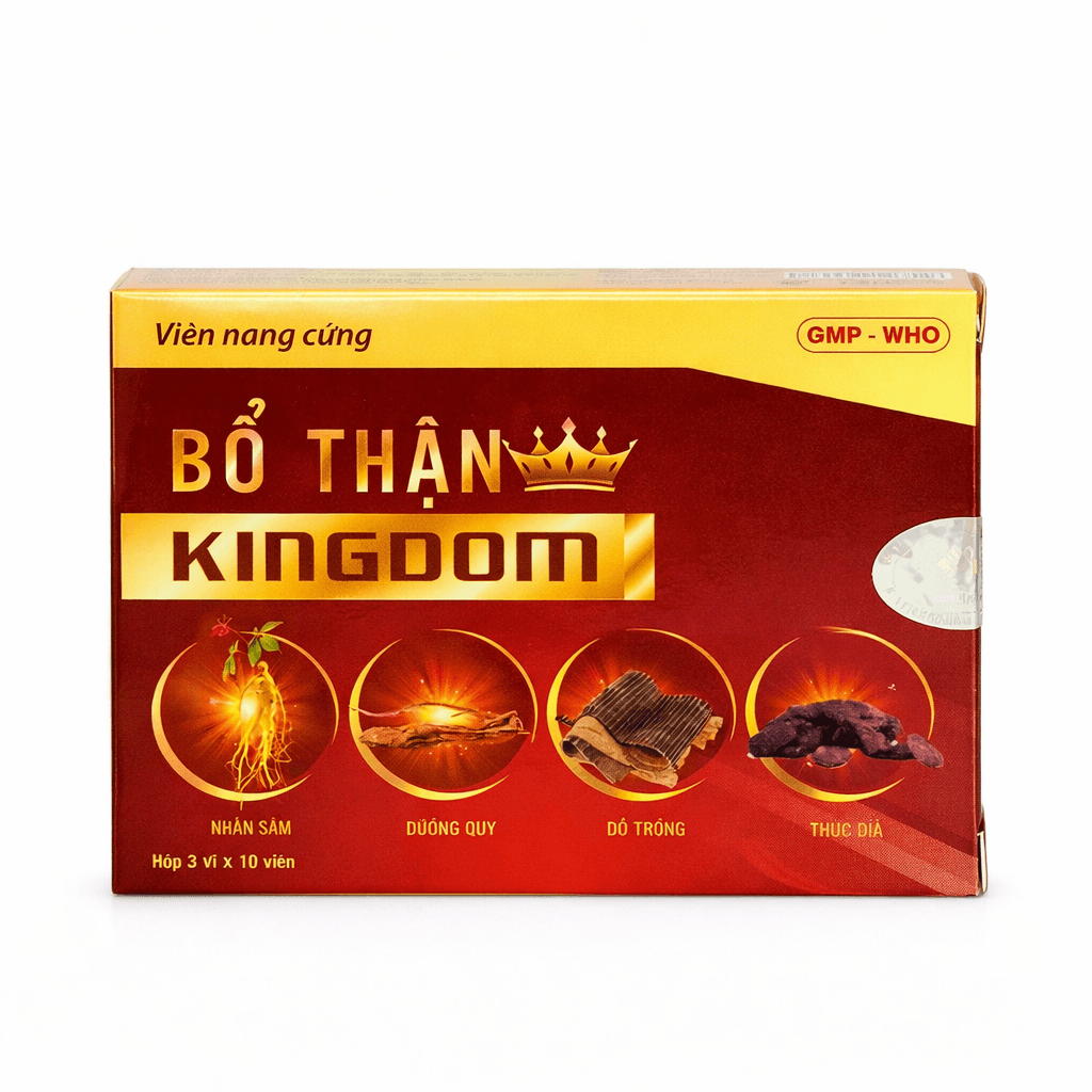 Bổ Thận Kingdom (Hộp 3 vỉ x 10 viên)
