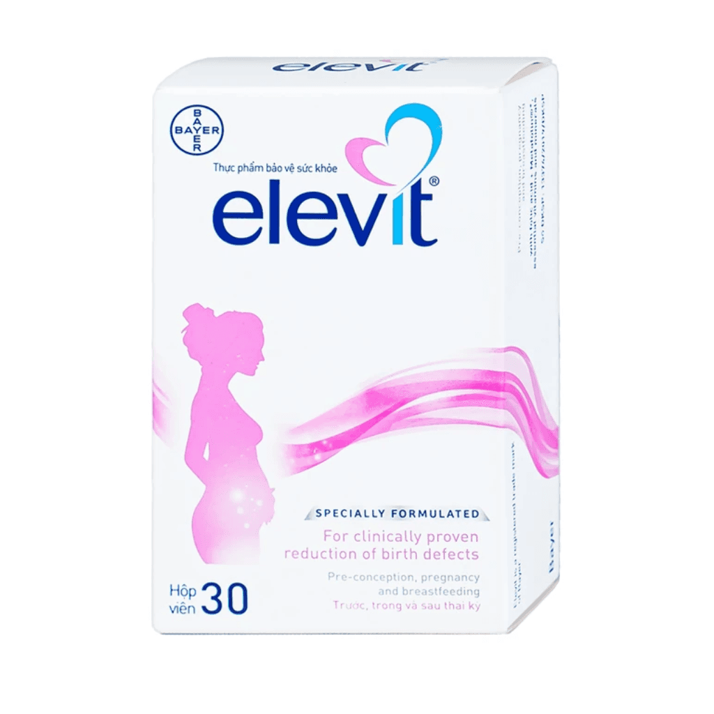 Viên Uống Cung Cấp Vitamin Và Khoáng Chất Cho Phụ Nữ Sau Sinh Elevit Breastfeeding (Hộp 30 Viên)
