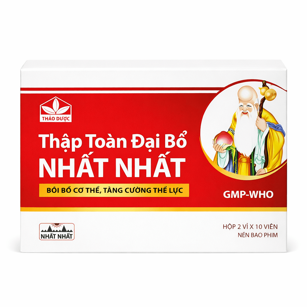 Thập Toàn Đại Bổ Nhất Nhất (Hộp 2 vỉ x 10 viên)