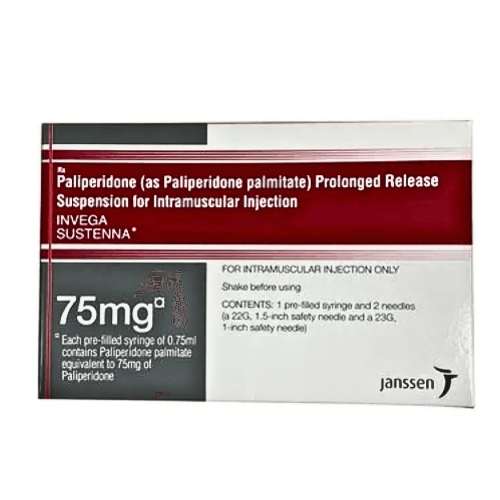 Invega Sustenna 1x75mg Syr