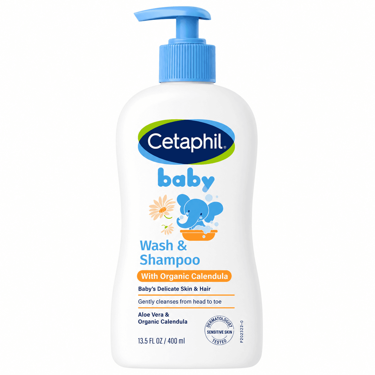 Sữa dưỡng da dành cho bé Cetaphil Baby Daily Lotion with Organic Calendula tinh chất hoa cúc giúp tăng cường dưỡng ẩm, bảo vệ da (400ml)