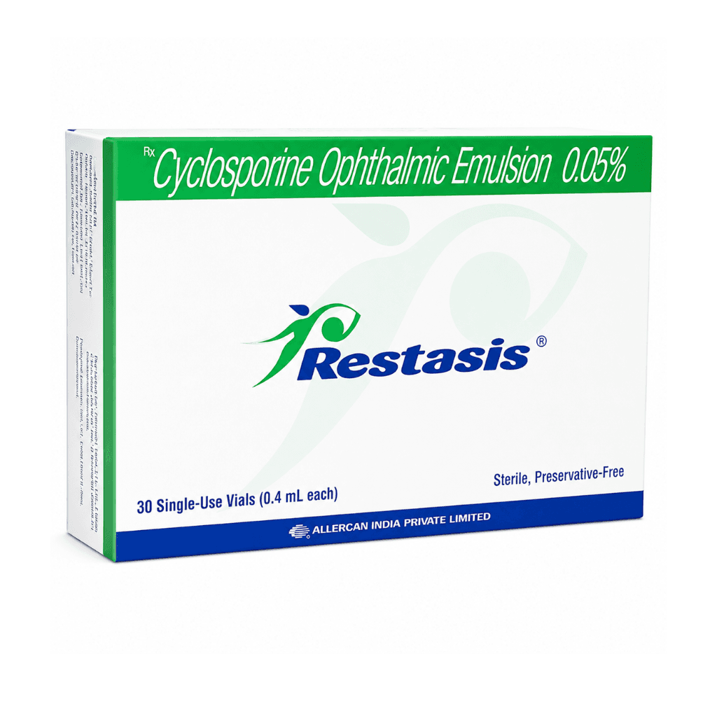Thuốc Nhỏ Mắt Restasis 0.05% Allergan Tăng Khả Năng Sản Sinh Nước Mắt (30 ốNg)