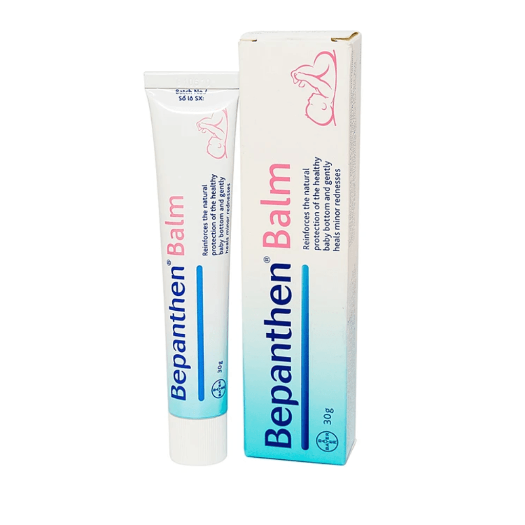 Kem Bôi Chống Hăm Tã Bepanthen Balm Bayer Dưỡng ẩM, Giảm Kích Ứng (30g)