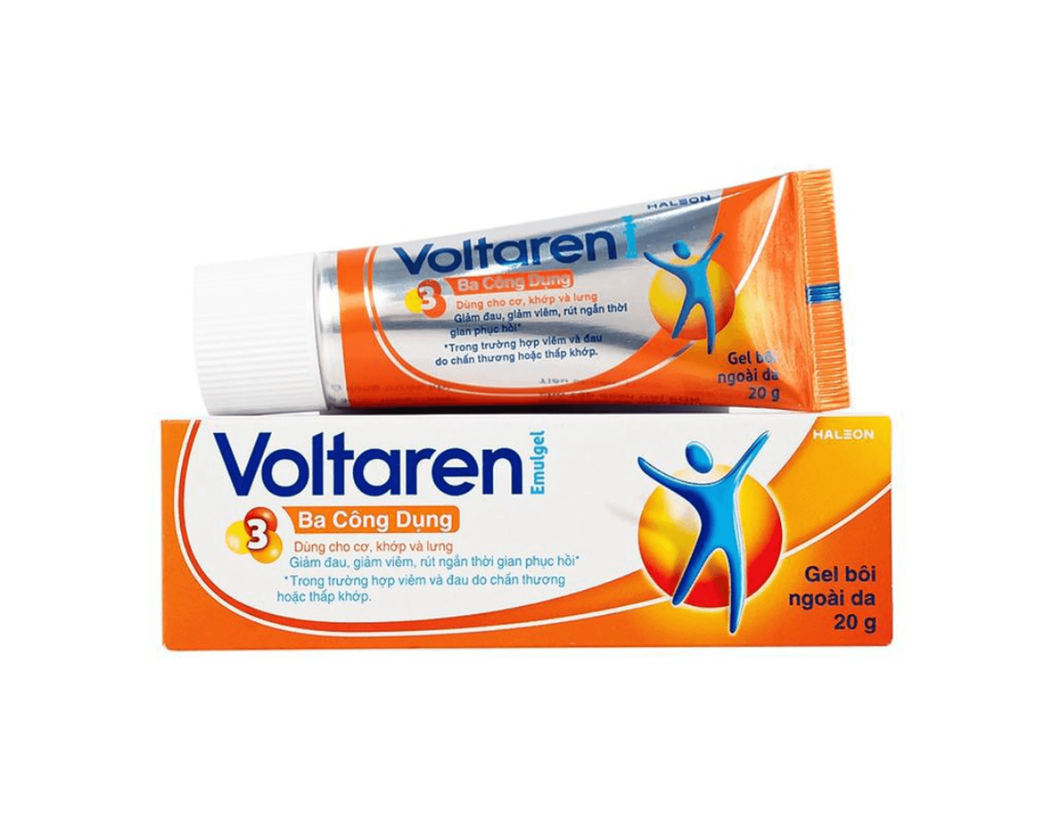Gel Bôi Voltaren Emulgel Novartis Điều Trị Giảm Đau Do Chấn Thương (Tuýp 20g)