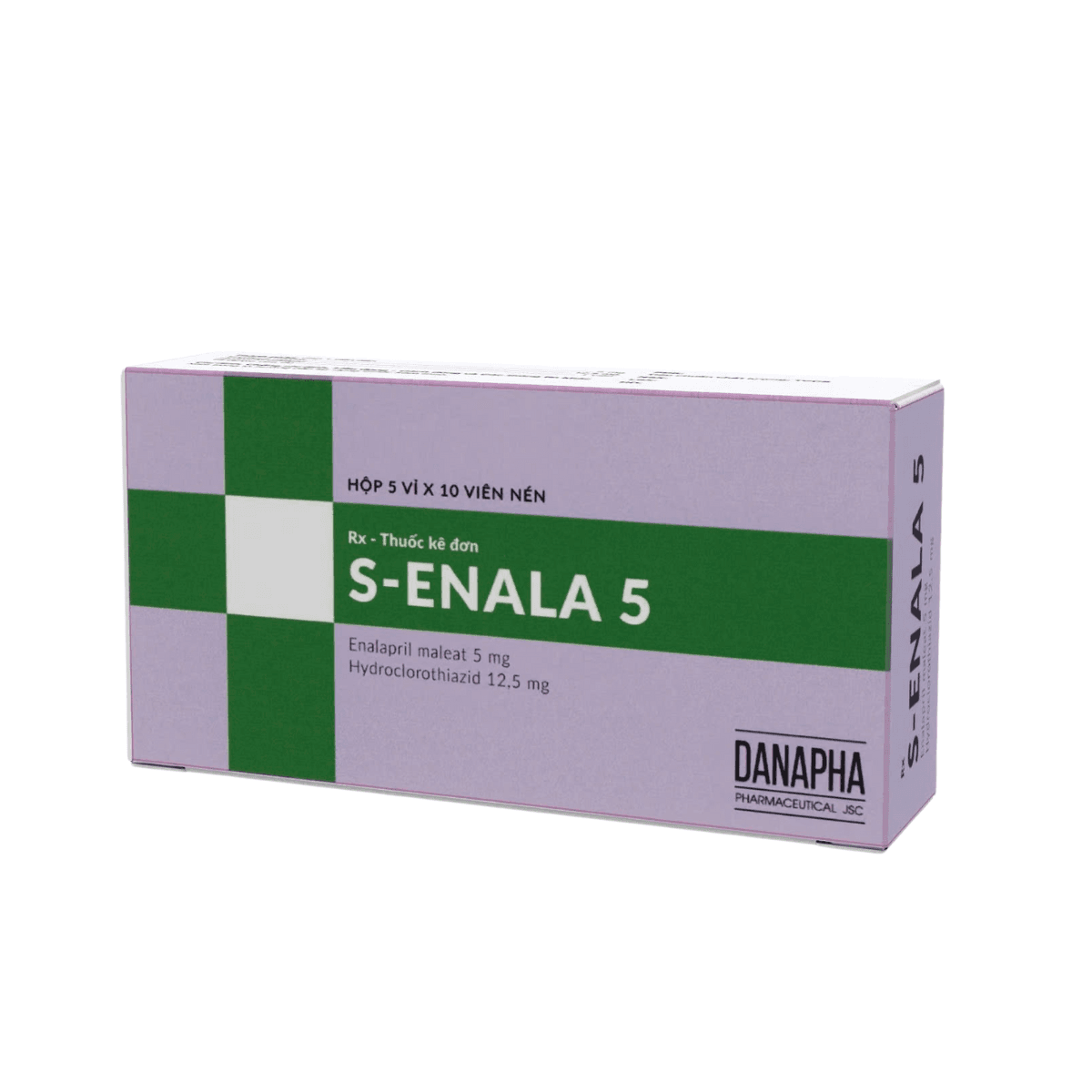 S-Enala-5 (Hộp 5 vỉ x 10 viên)