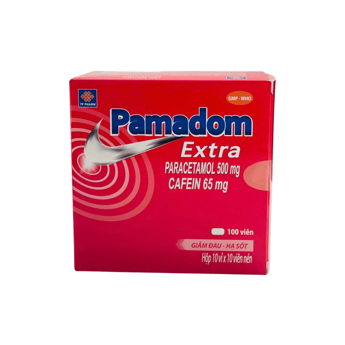 Pamadom Extra (Hộp 10 vỉ x 10 viên)