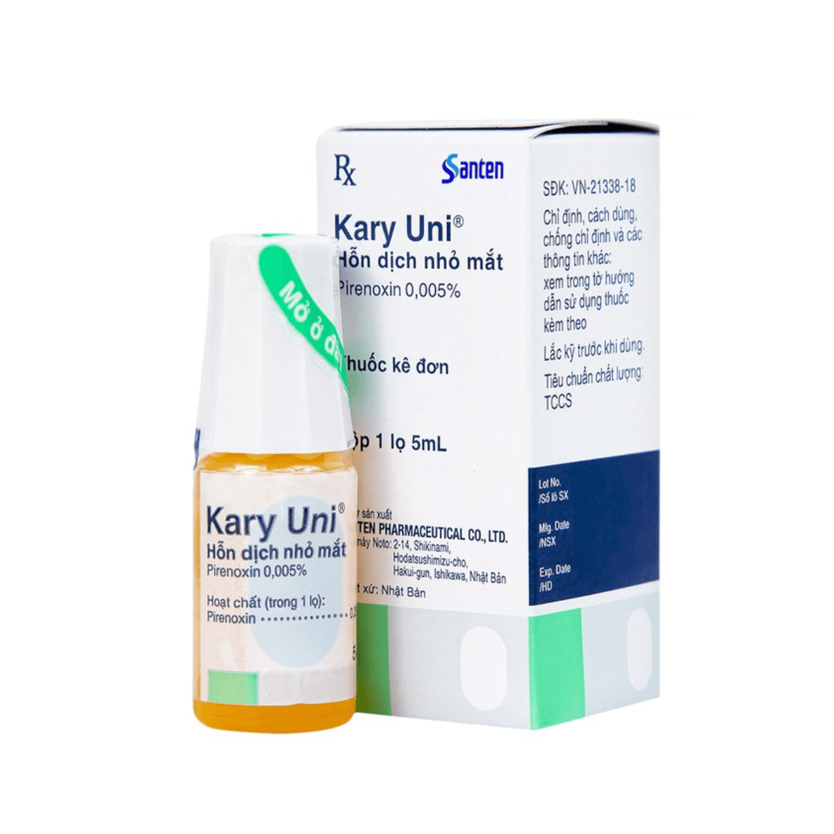 Thuốc nhỏ mắt Kary Uni (Chai 5ml)