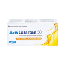 Savi Losartan 50 (Hộp 3 vỉ x 10 viên)