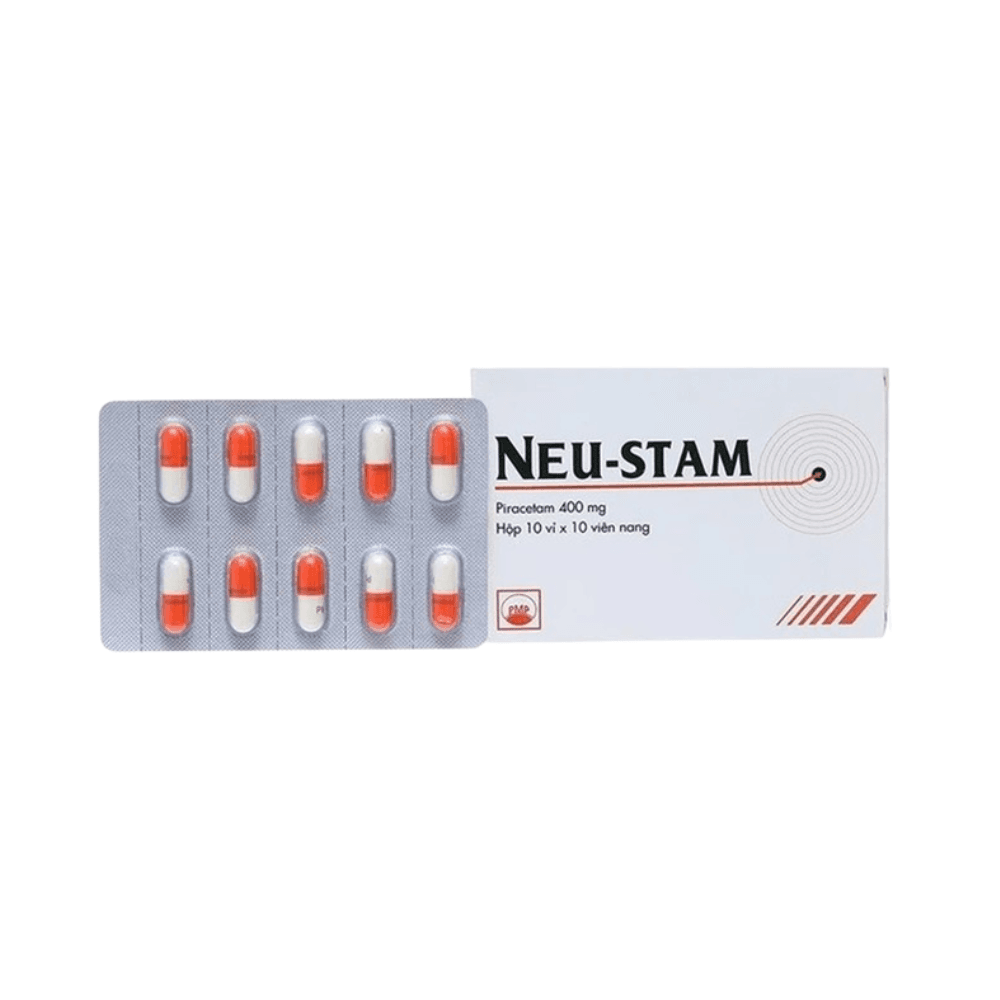 Neustam 400mg Pymepharco (Hộp 10 vỉ x 10 viên)