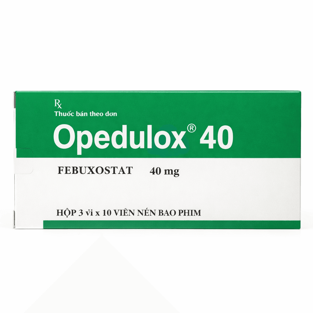 Opedulox 40 (3 vỉ x 10 viên)