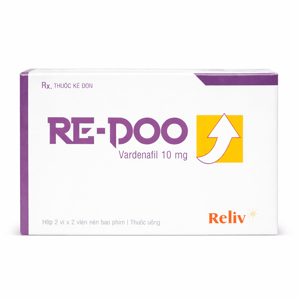 Thuốc Re-Doo 10mg Reliv (2 vỉ x 2 viên)