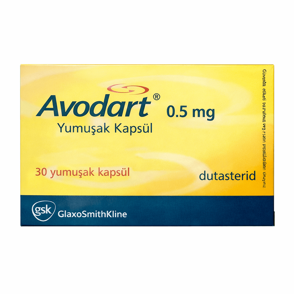 Avodart 0.5mg GSK (Hộp 3 vỉ x 10 viên)