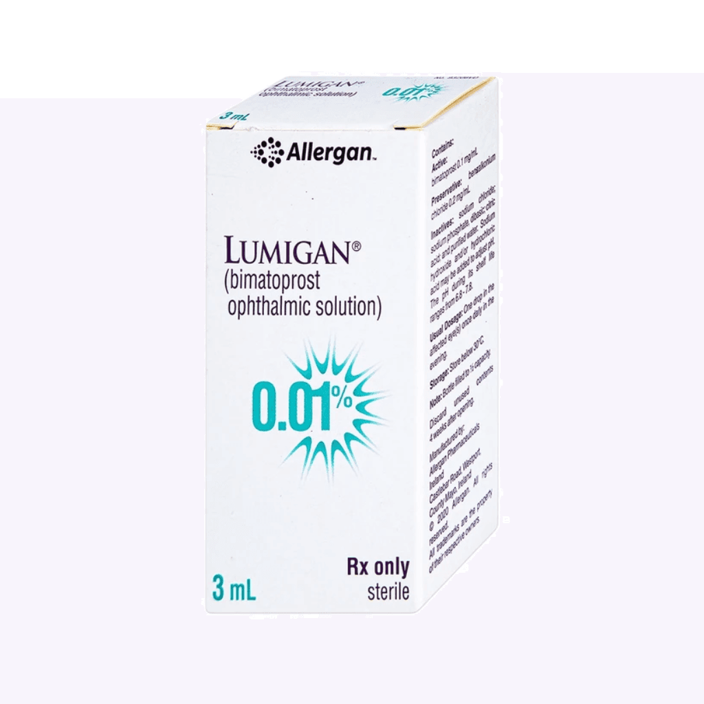 Thuốc Nhỏ Mắt Lumigan 0.01% Allergan Giảm Tăng Áp Suất Nội Nhãn (3ml)
