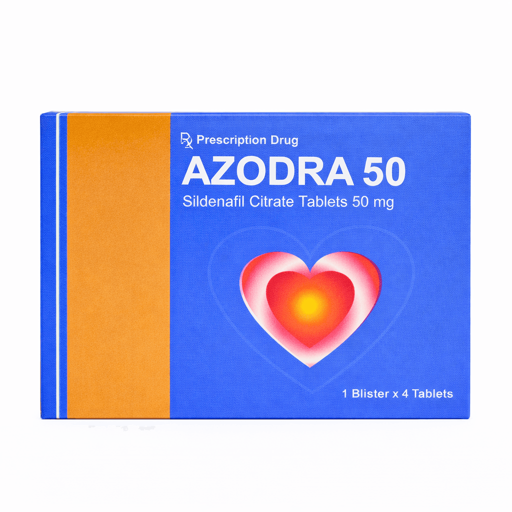 Azodra 50mg (1 vỉ x 4 viên)