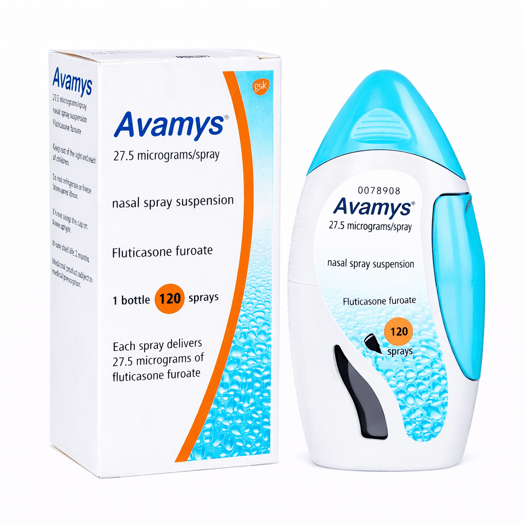 Thuốc xịt mũi Avamys 27.5mcg GSK (Hộp 120 liều xịt)
