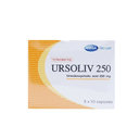 Ursoliv 250 MEGA We care (Hộp 5 vỉ x 10 viên)