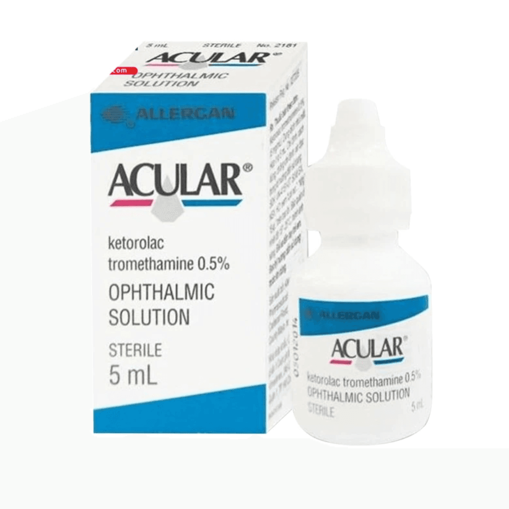 Thuốc Nhỏ Mắt Acular Allergan Giảm Tạm Thời Ngứa Mắt Do Viêm Kết Mạc Dị Ứng Theo Mùa (5ml)