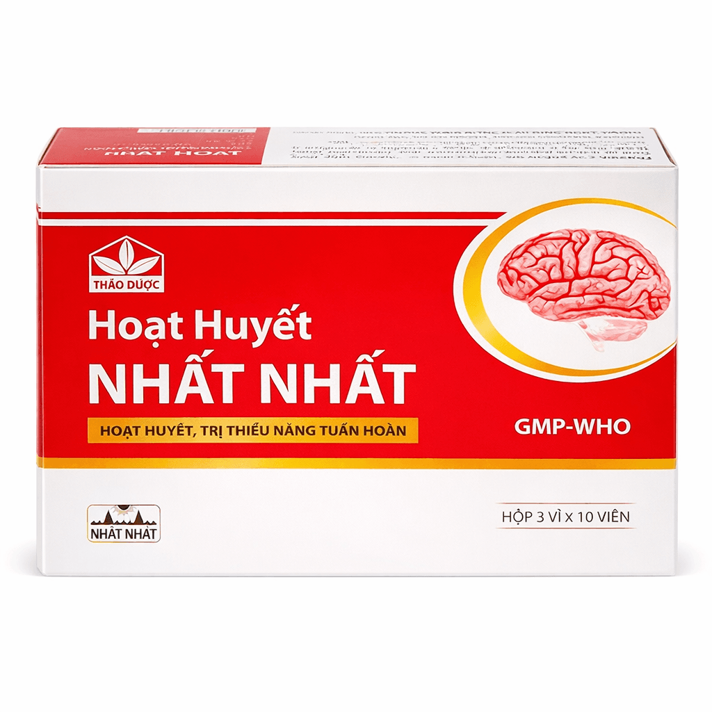 Hoạt Huyết Nhất Nhất (Hộp 3 vỉ x 10 viên)