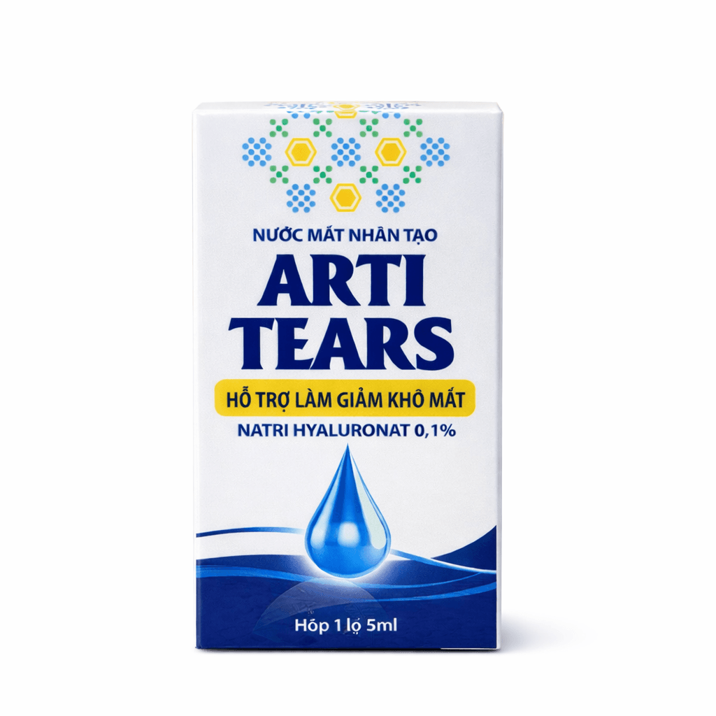 Nước Nhỏ Mắt Arti Tears (Hộp 1 lọ x 5ml)