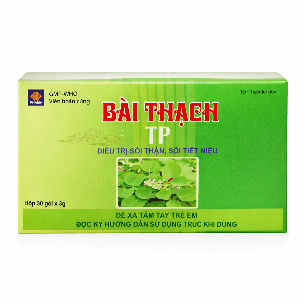 Bài Thạch TP (Hộp 30 gói x 3g)