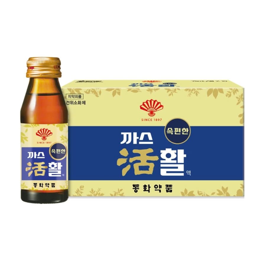 Nước Uống Thảo Mộc Có Ga Dongwha Red Ginseng (Hộp 10 chai x75ml)
