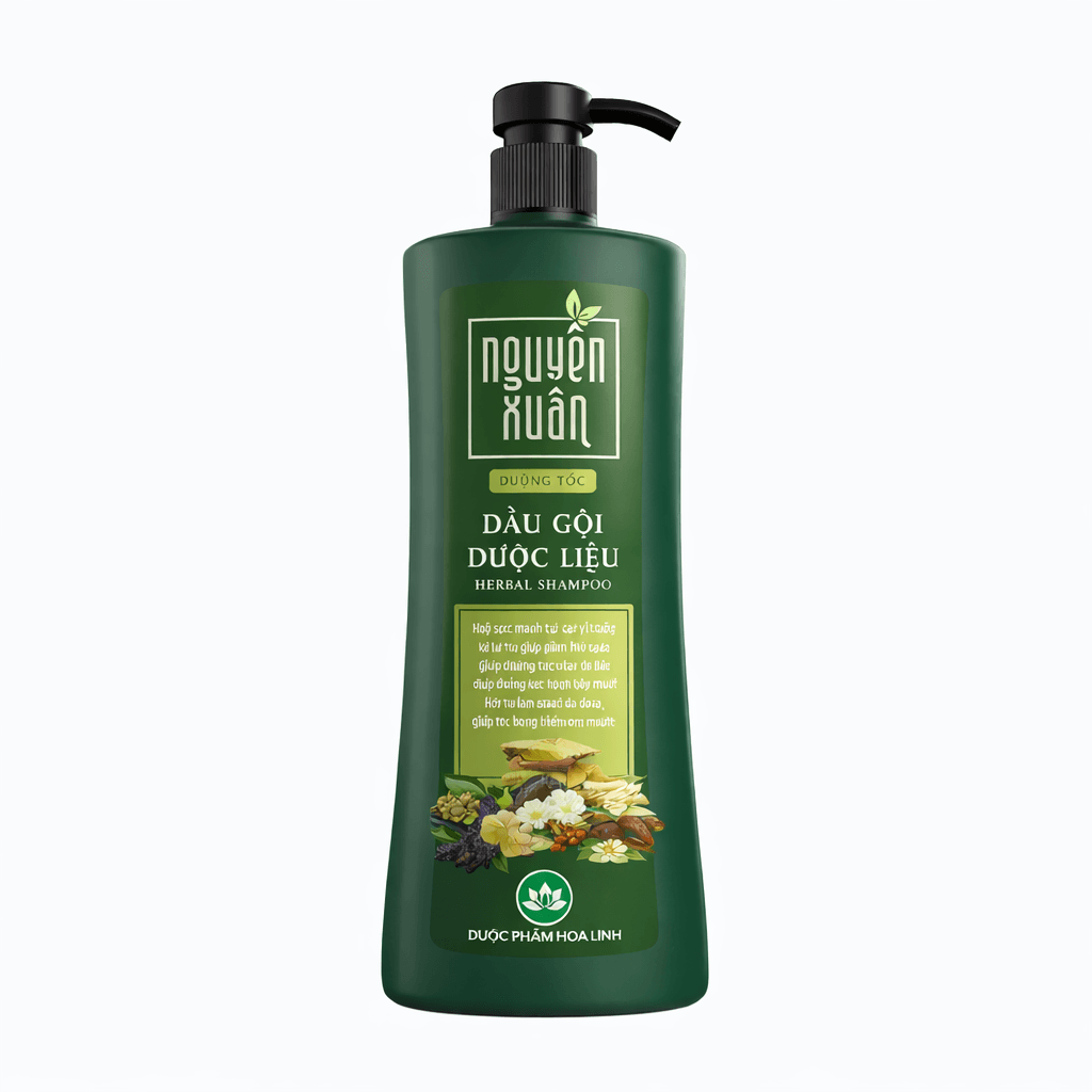 Dầu Gội Dược Liệu Nguyên Xuân Dưỡng Tóc ( Chai 450ml)