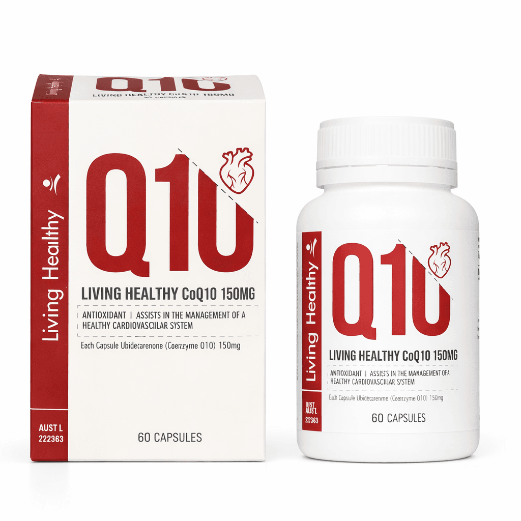 Viên Uống Living Healthy CoQ10 (Hộp 60 viên)